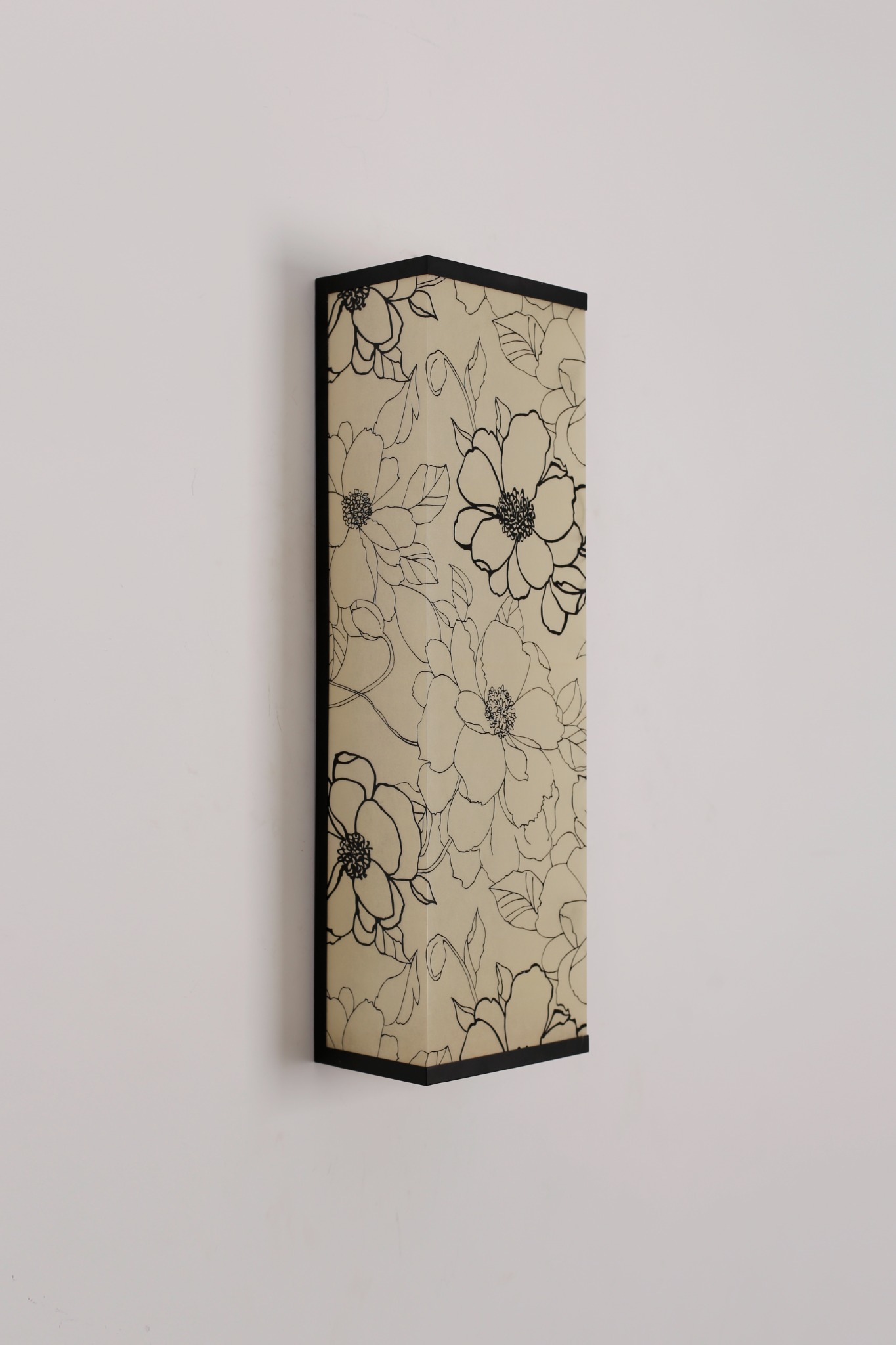 W-04 Floral Panel Wall Light