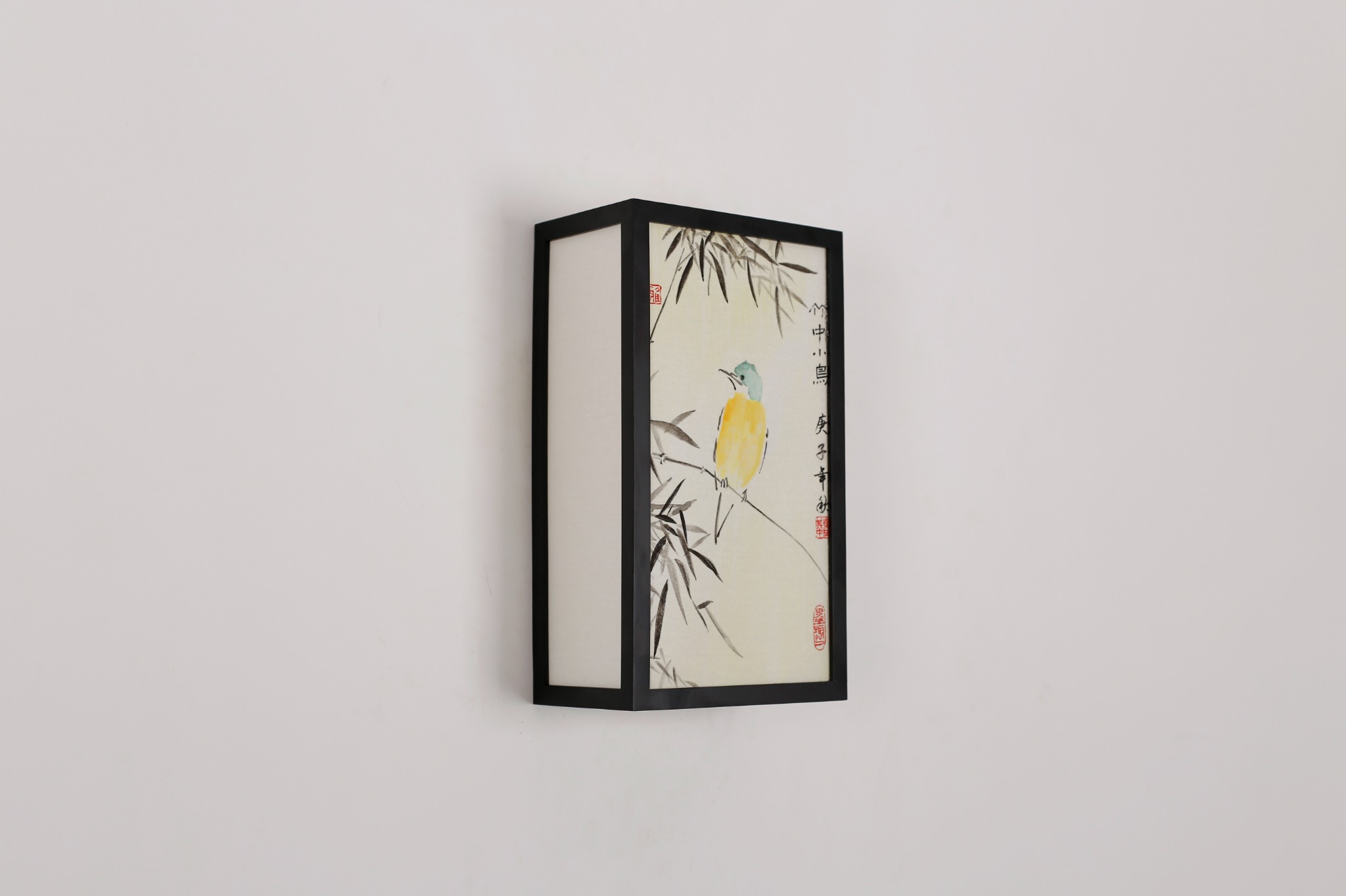 W-03 Framed Lantern Wall Light