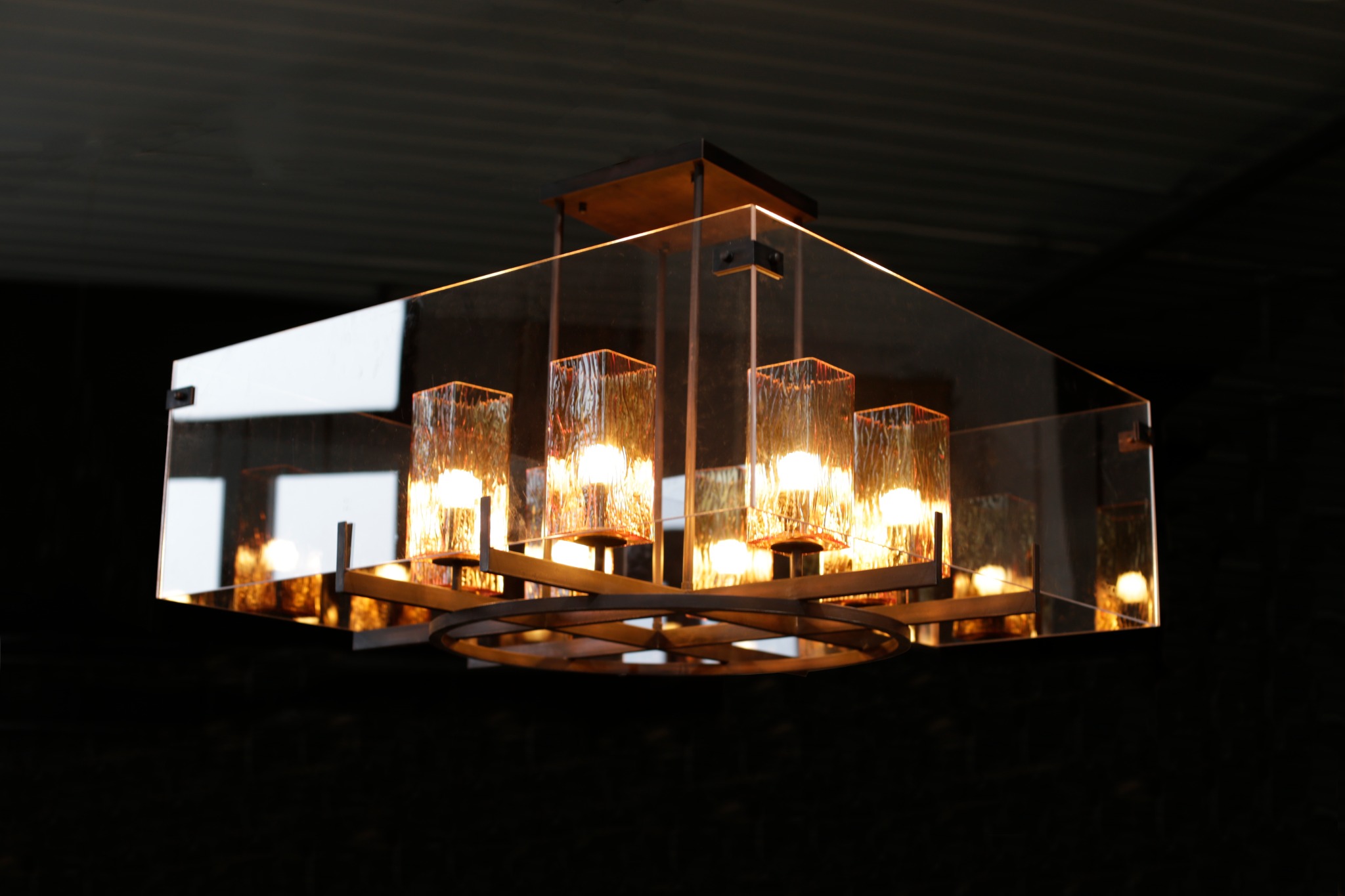 Selected decorative lighting manufacturing work